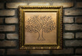 Gorgeous Tree of life in a beautiful, unique wooden frame. Handmade, 100% copper and wood __etsy:2522143669